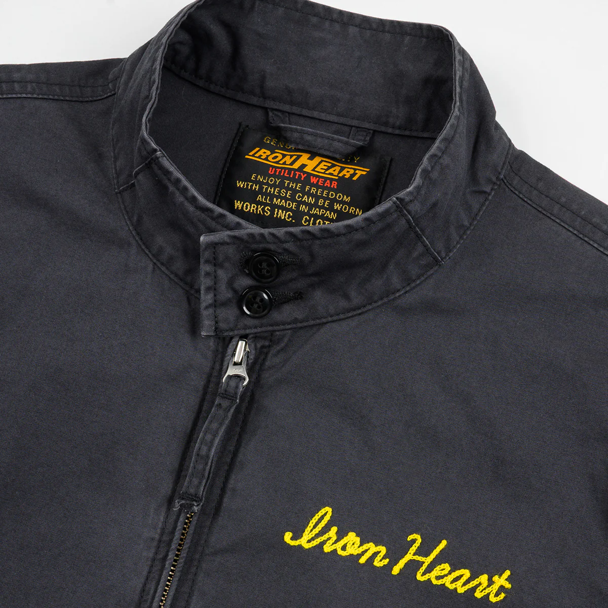 IHJ-165-BLK - 6.2oz Serge Drizzler Jacket - Black - Image 6