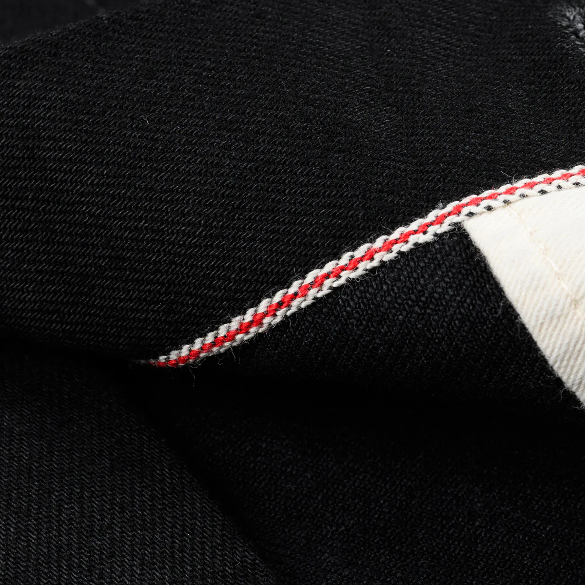 IHJ-86-BLK - 14oz Selvedge Denim Modified Type III Jacket - Black/Black - Image 11