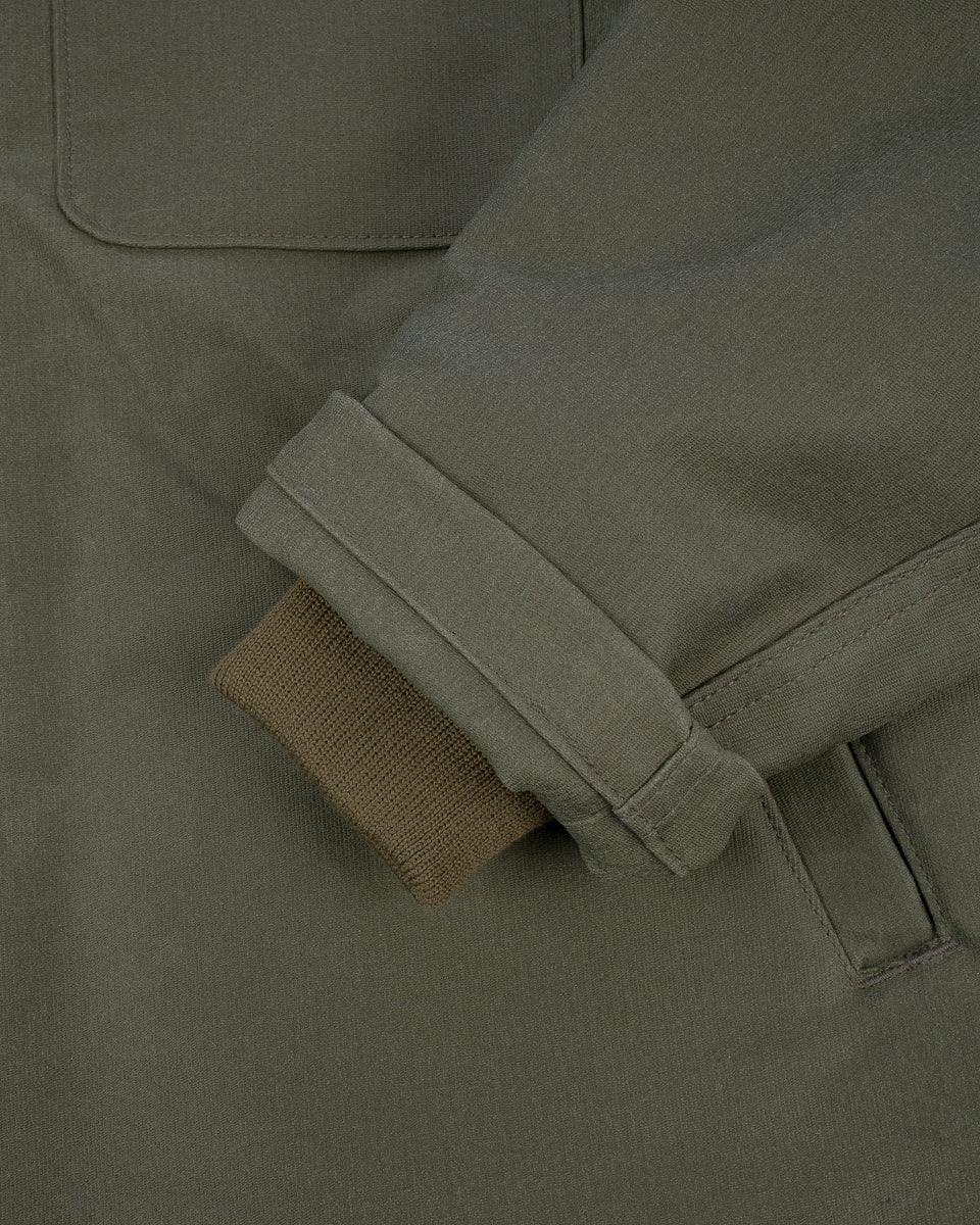 IHM-45-GRN - Oiled Whipcord A2 Deck Jacket - Army Green - Image 9