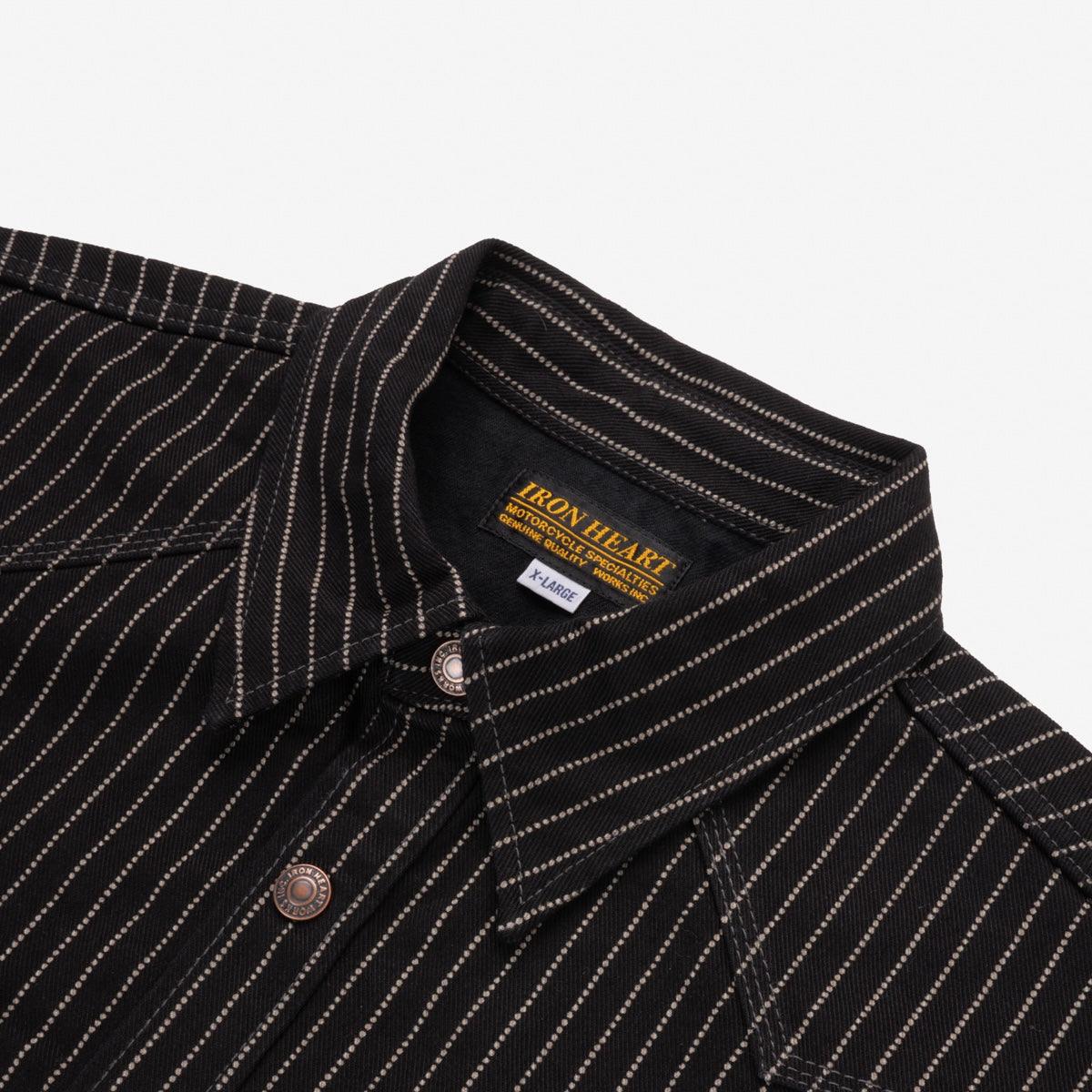 IHSH-227-BLK - 12oz Wabash CPO Shirt - Black - Image 6