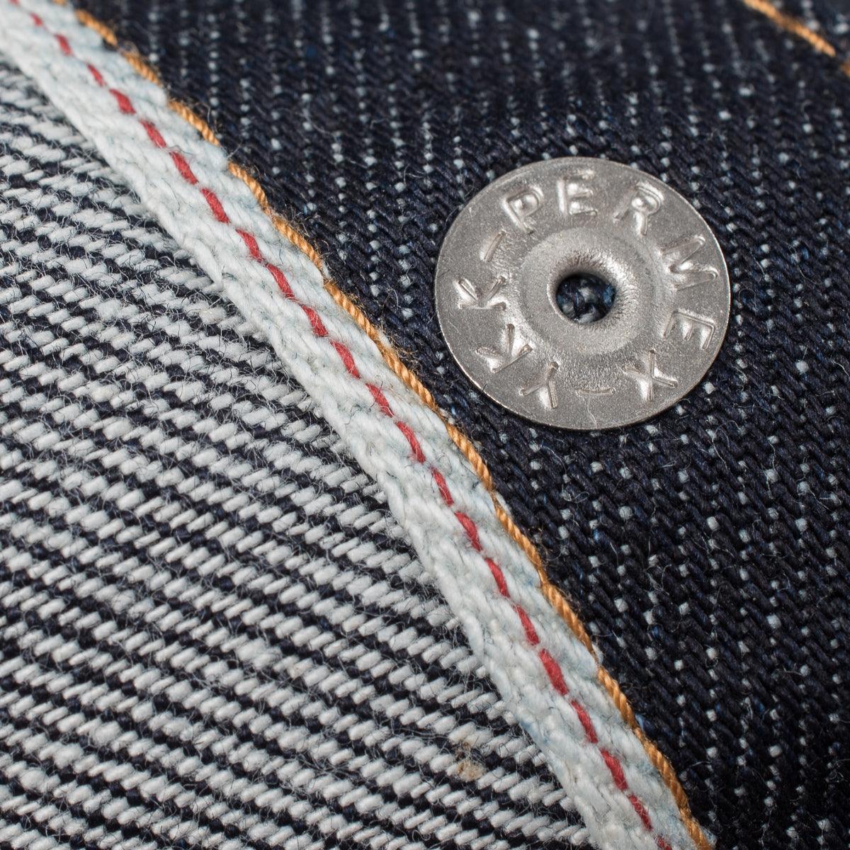 IHSH-33-IND - 12oz Selvedge Denim Western Shirt - Indigo - Image 9