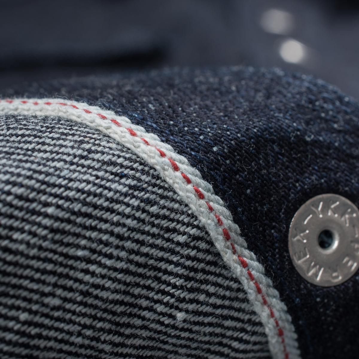 IHSH-33-T - 12oz Selvedge Denim Western Shirt With Tonal Stitching - Indigo - Image 10