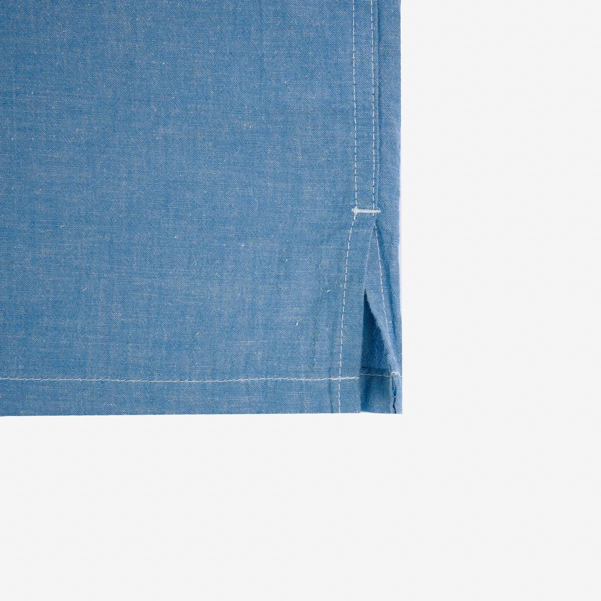 IHSH-388-BLU - 4oz Short Sleeved Summer Shirt - Blue - Image 10
