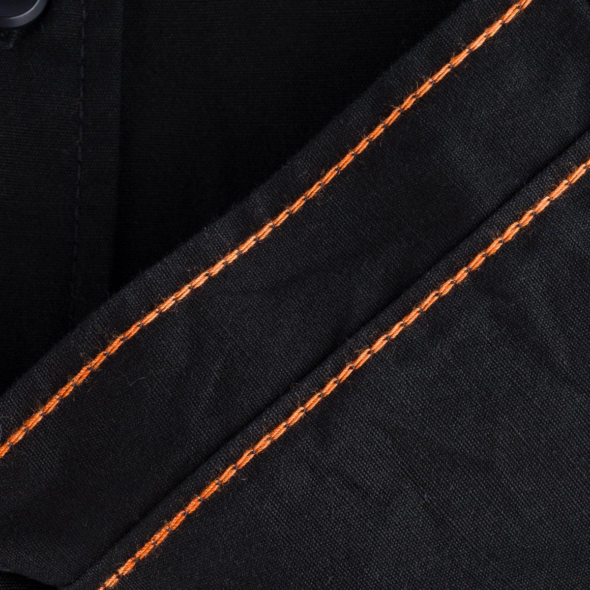 IHSH-395-BLK - 7oz Fatigue Cloth Work Shirt - Black - Image 12
