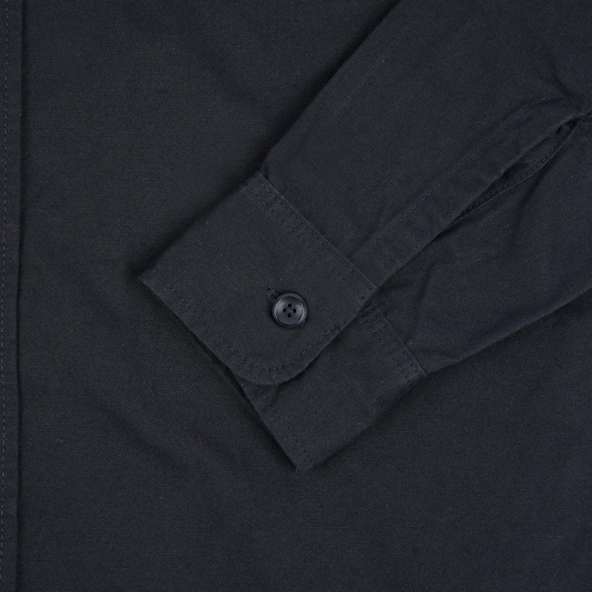 IHSH-395-BLK - 7oz Fatigue Cloth Work Shirt - Black - Image 8