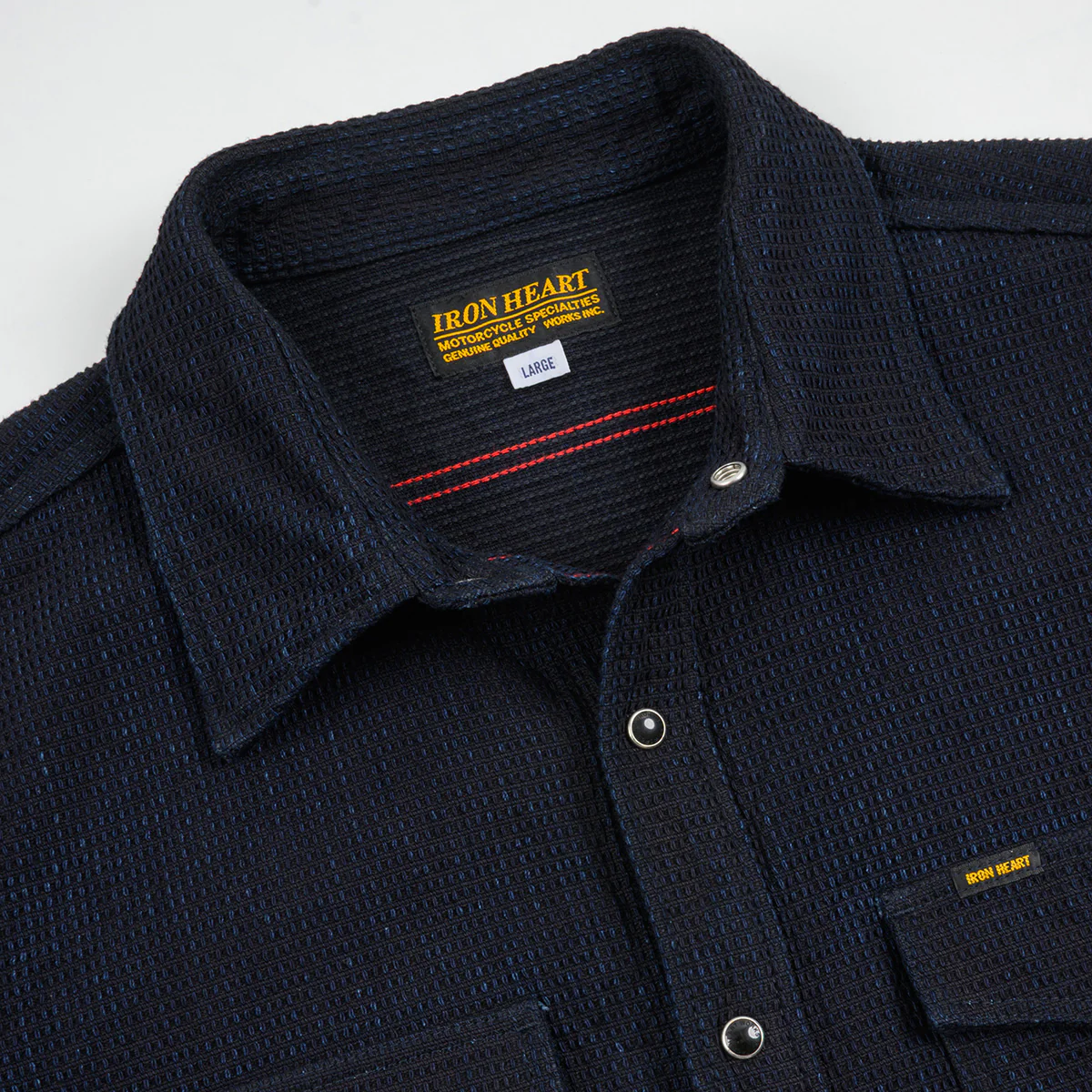 IHSH-437-IND - SS26 - 13.5oz Dobby Cloth CPO Shirt - Indigo - Image 6