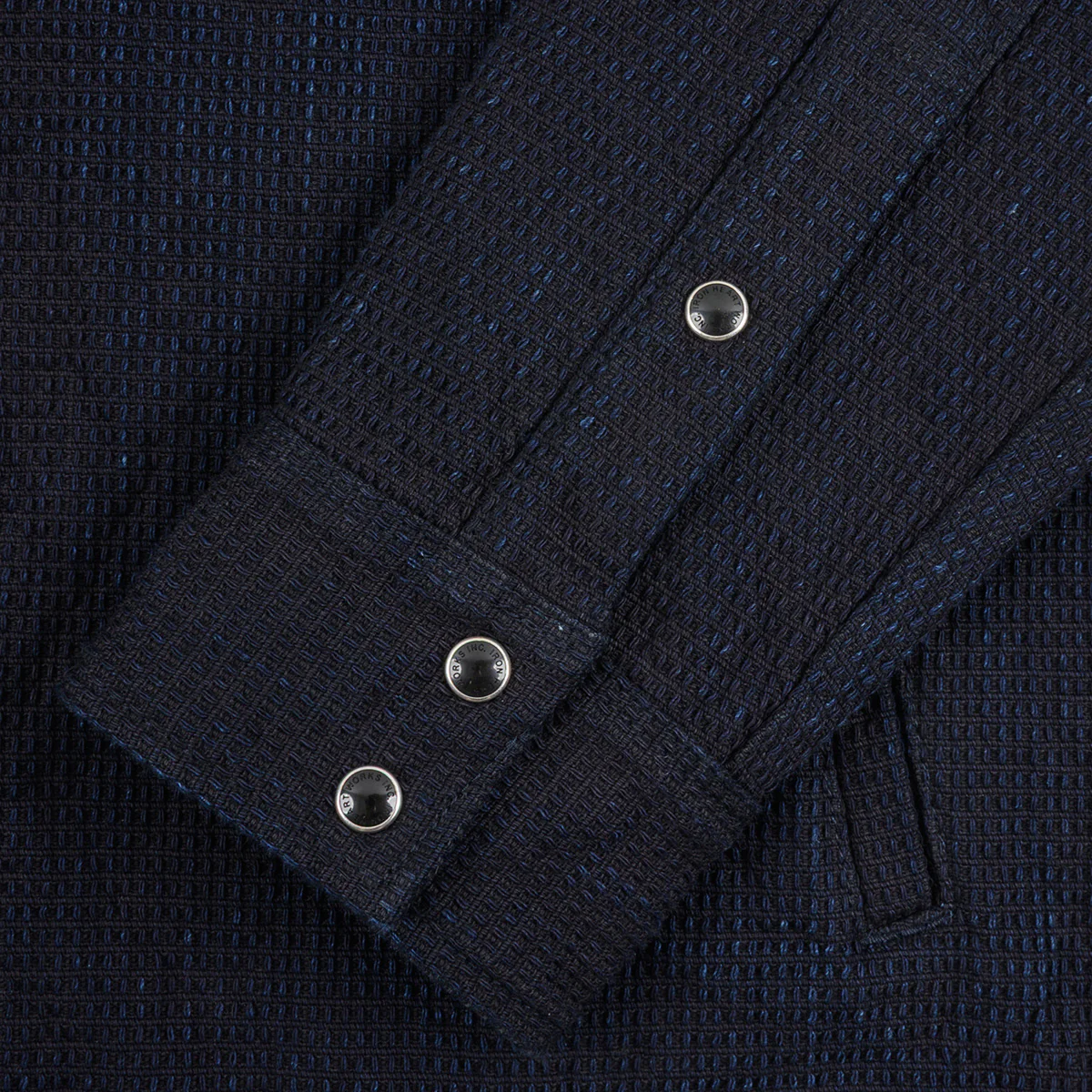 IHSH-437-IND - SS26 - 13.5oz Dobby Cloth CPO Shirt - Indigo - Image 7