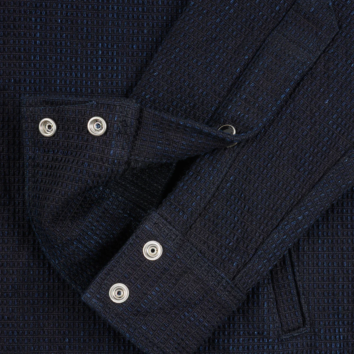 IHSH-437-IND - SS26 - 13.5oz Dobby Cloth CPO Shirt - Indigo - Image 8