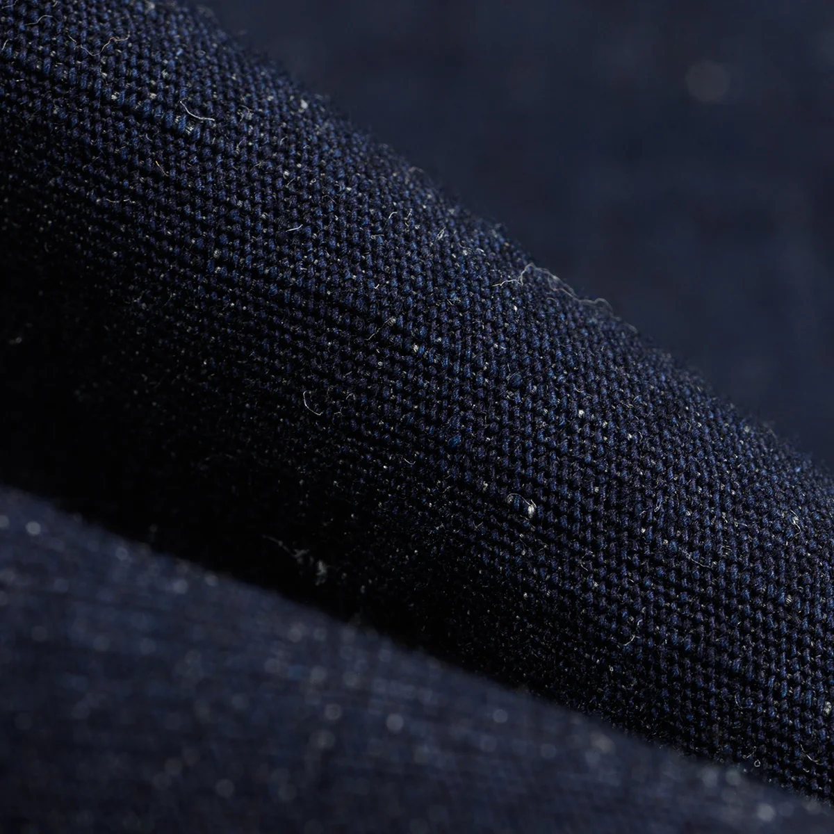 IHSH-444-IND - 7oz Cotton Linen Chambray Western Shirt - Indigo - Image 13