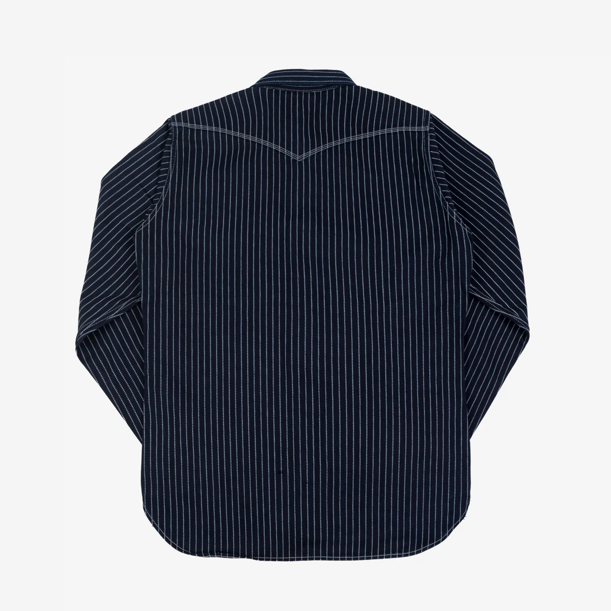IHSH-62-IND - 12oz Wabash Western Shirt - Indigo - Image 3