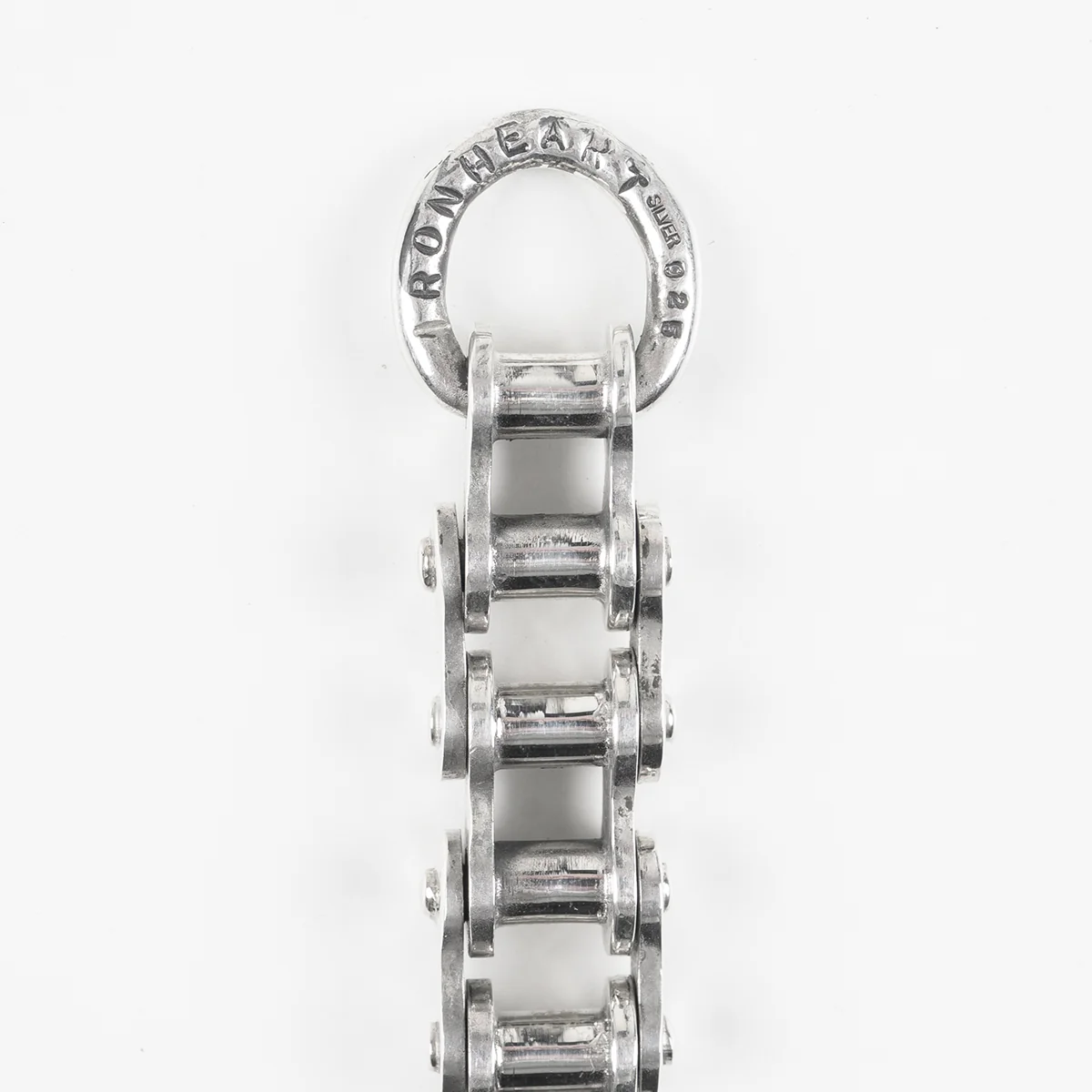 IHSI-02 - "Motorcycle Chain" Bracelet Sterling Silver - Image 4