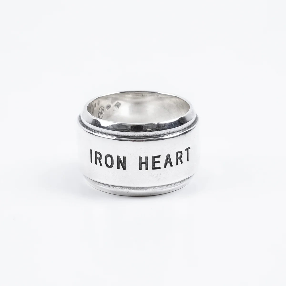IHSI-05 - Iron Heart 0.925 Sterling Silver Ring