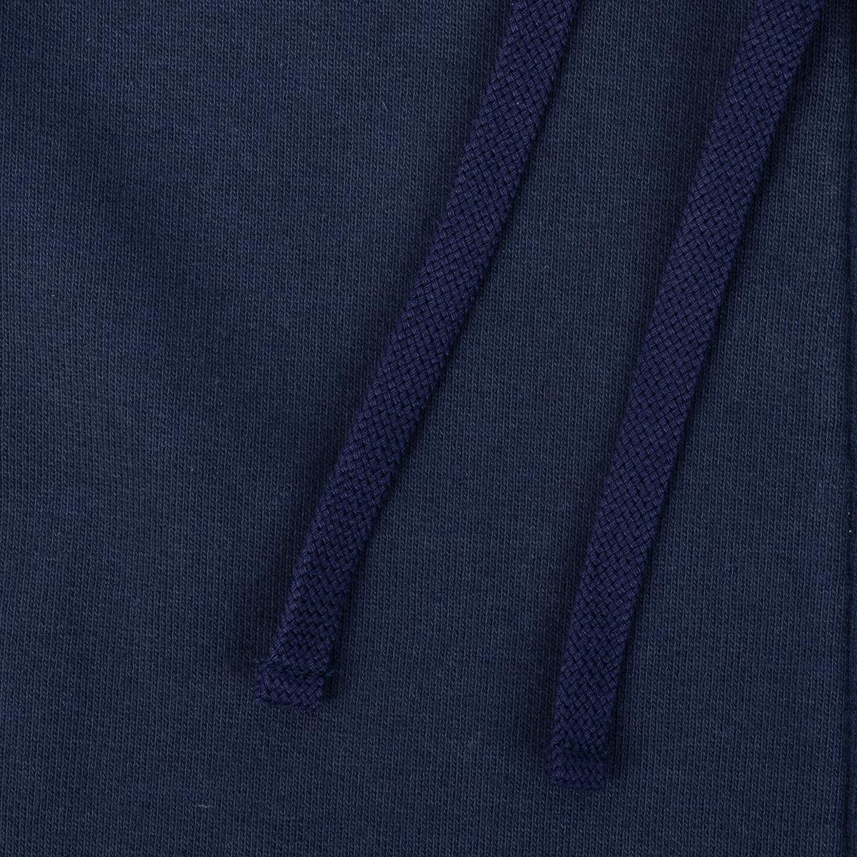 IHSW-10-NAV - 14oz Ultra Heavyweight Loopwheel Cotton Zip Up Hoodie - Navy - Image 6