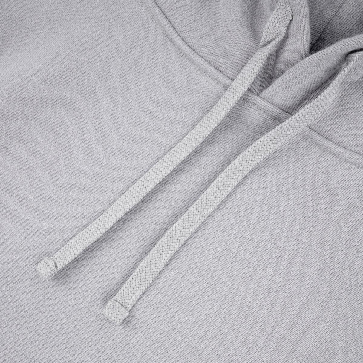 IHSW-49-GRY - 14oz Ultra Heavyweight Loopwheel Cotton Hoodie - Grey - Image 5