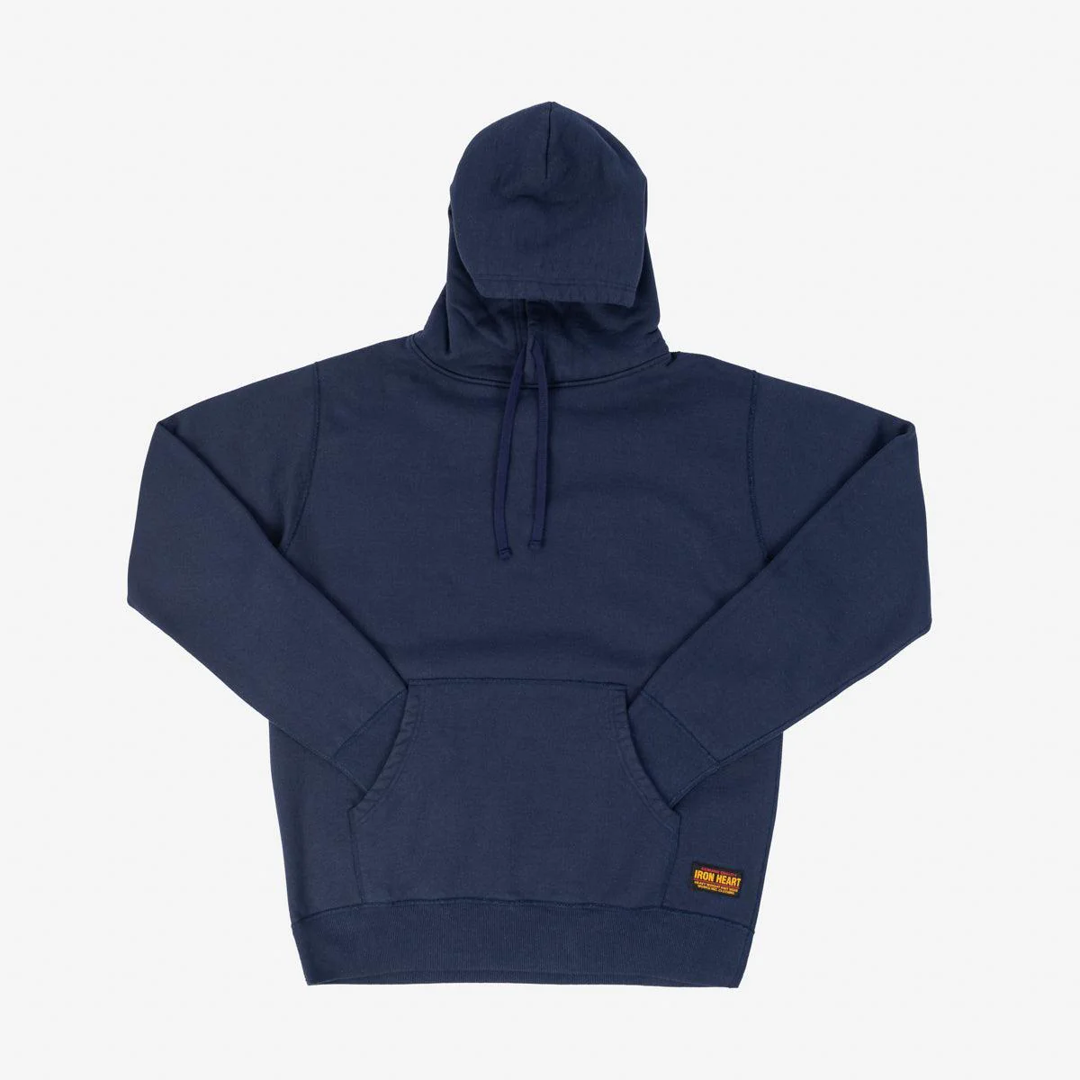 IHSW-49-NAV - 14oz Ultra Heavyweight Loopwheel Cotton Hoodie - Navy
