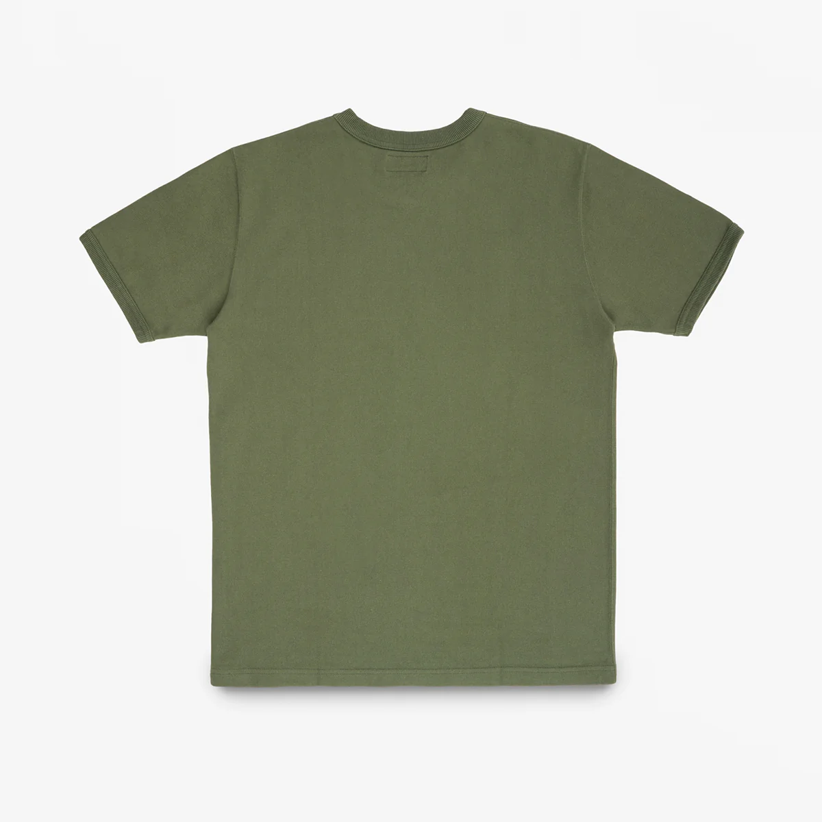 IHT-1600-OLV - 11oz Crew Neck T-Shirt - Olive - Image 4