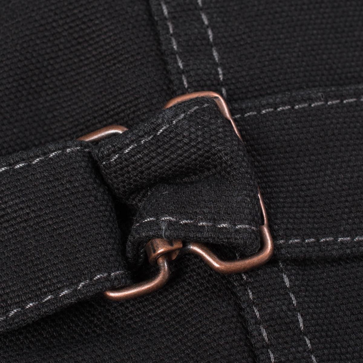 IHV-02-BLK - 12oz Wabash/Duck Work Vest - Black/Black - Image 15