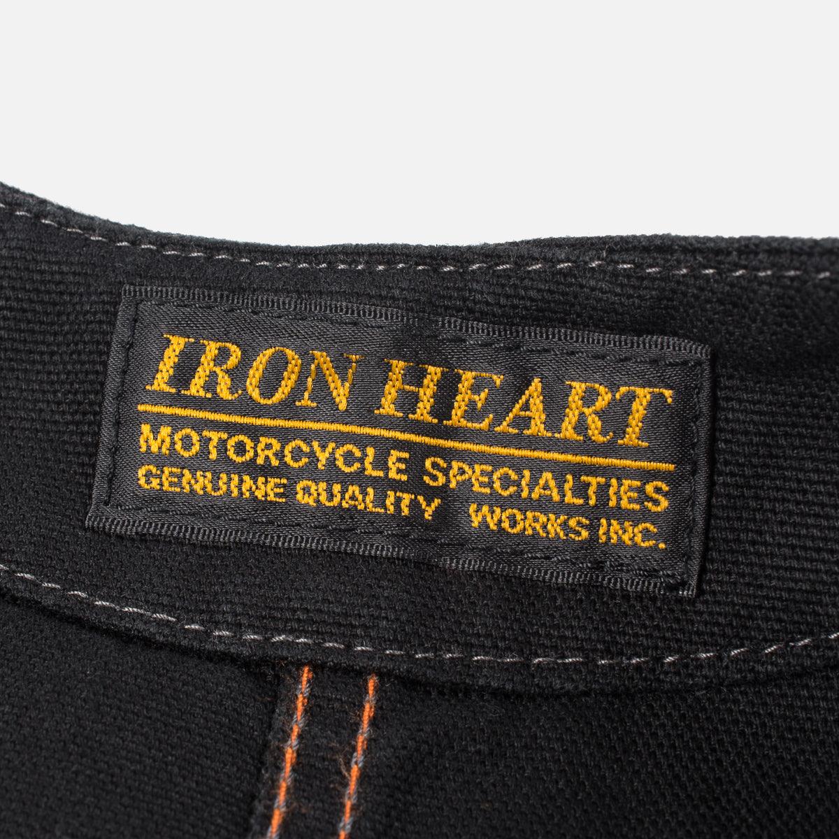 IHV-02-BLK - 12oz Wabash/Duck Work Vest - Black/Black - Image 7