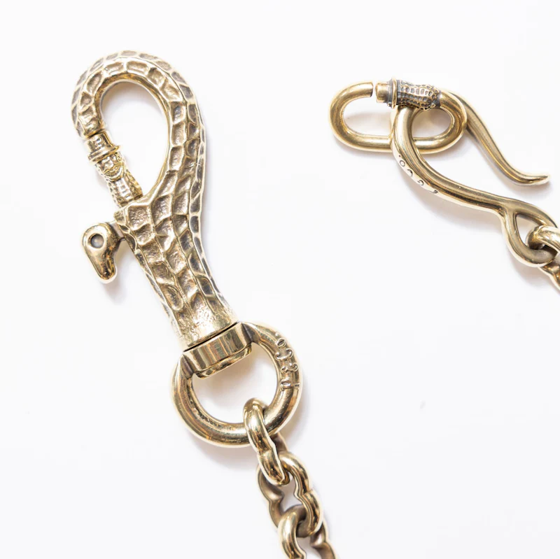 PE-PEANUTS-WALLET-CHAIN-BR - Peanuts & Co Peanuts WALLET CHAIN - Brass - Image 5