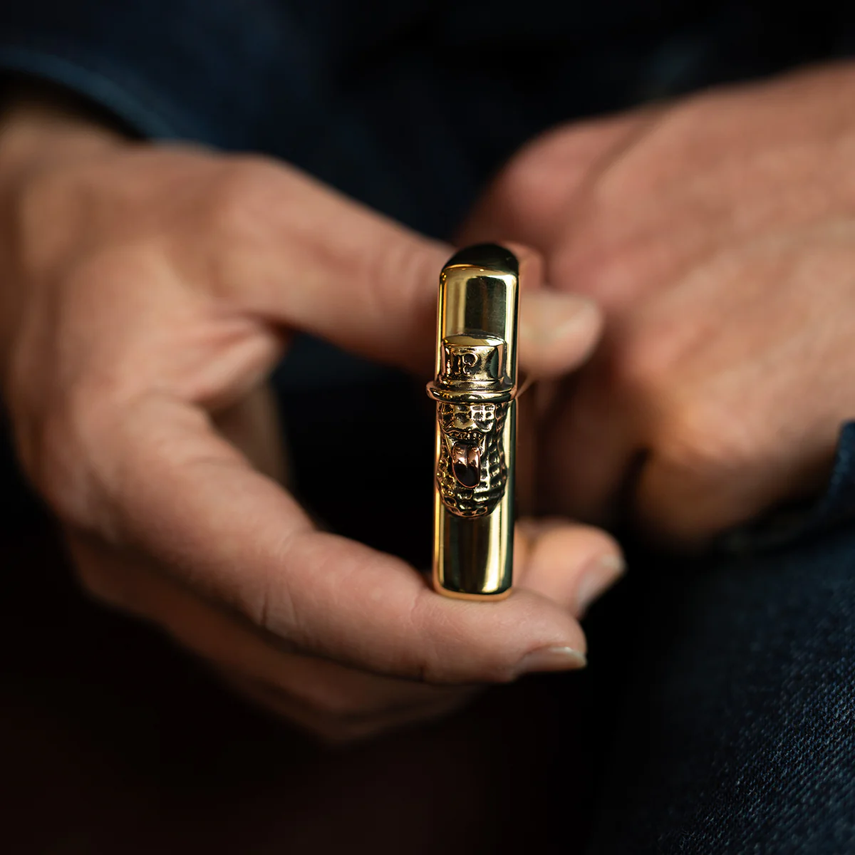 PE-ZIPPO-BERO-BR - Peanuts & Co. - Peanuts Bero ZIPPO - Brass - Image 3