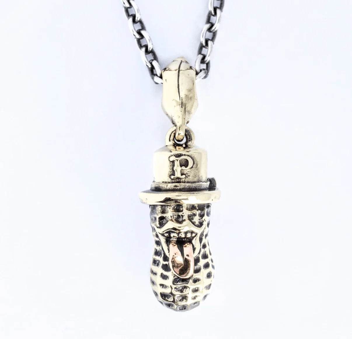 PE-LARGE-BERO-BR - Peanuts & Co LARGE BERO PEANUTS Pendant - Brass - Image 3