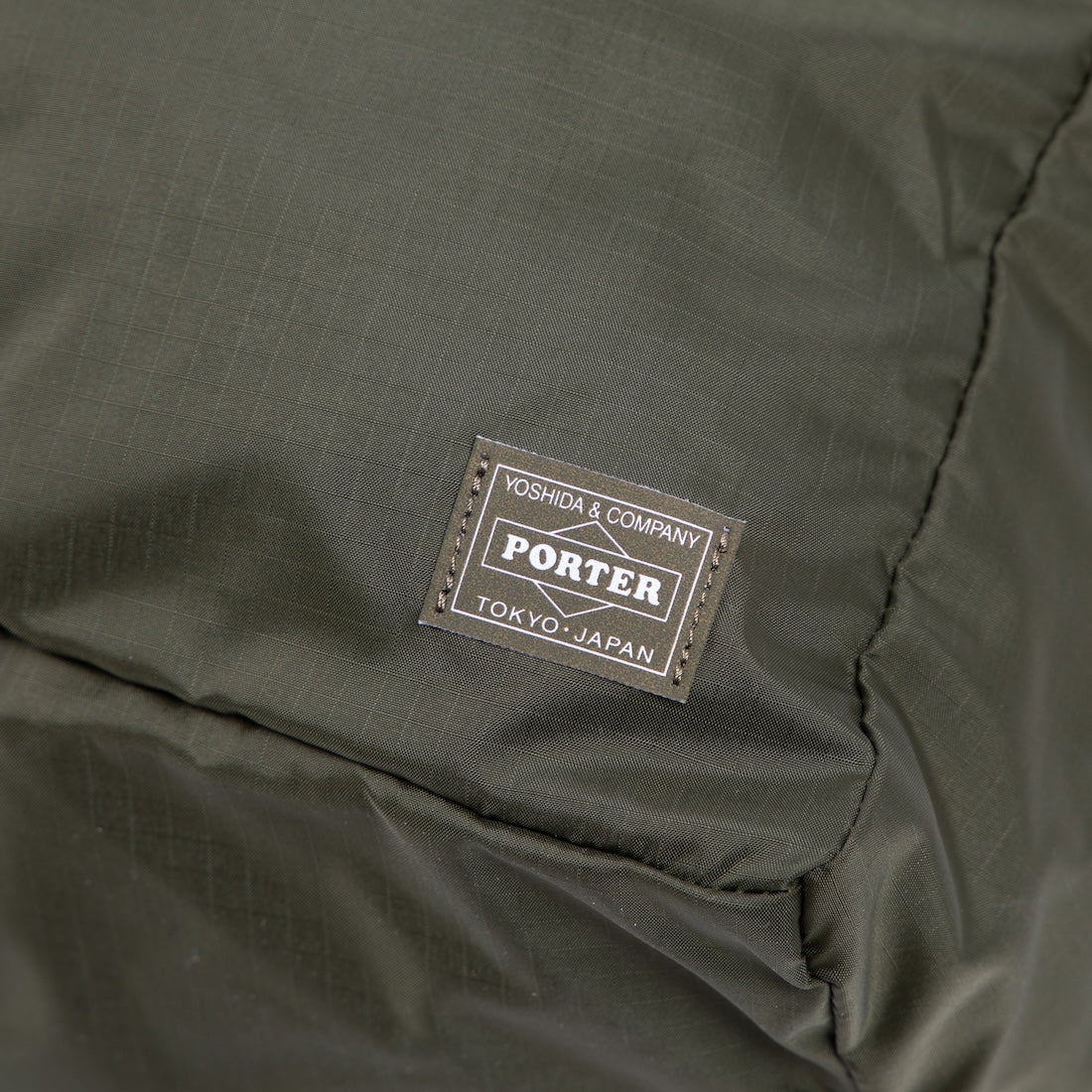 PO-FLEX-DUFFLE-BAG-OLV - Porter-Yoshida & Co - FLEX 2WAY DUFFLE BAG (S) - Olive - Image 7