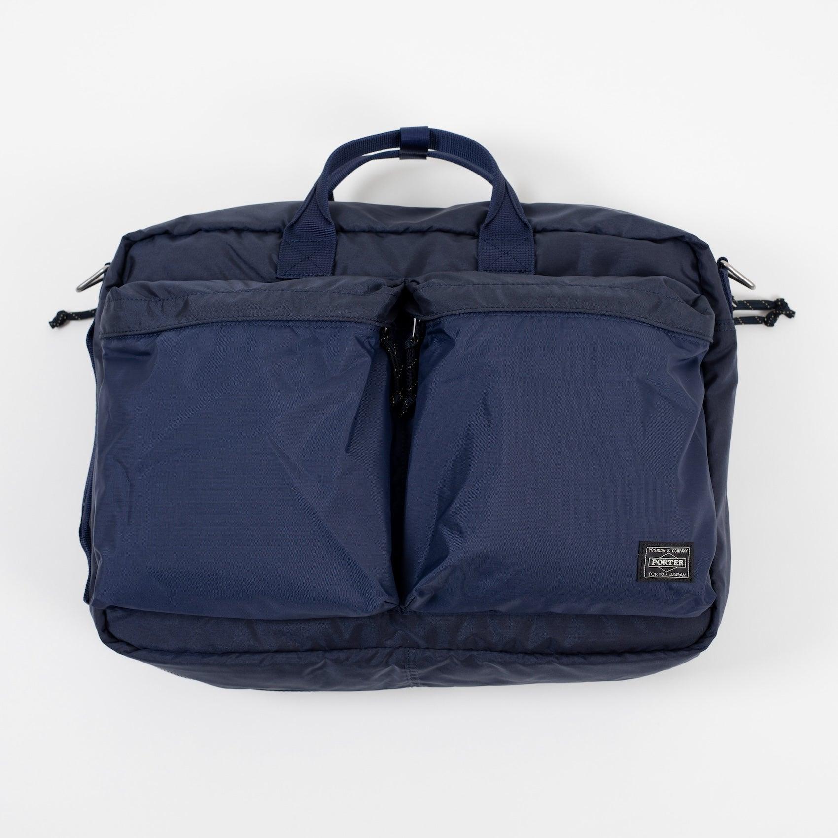 PO-FORCE-3WAY-BRIEFCASE-NAV - Porter-Yoshida & Co - FORCE 3WAY BRIEFCASE - Navy