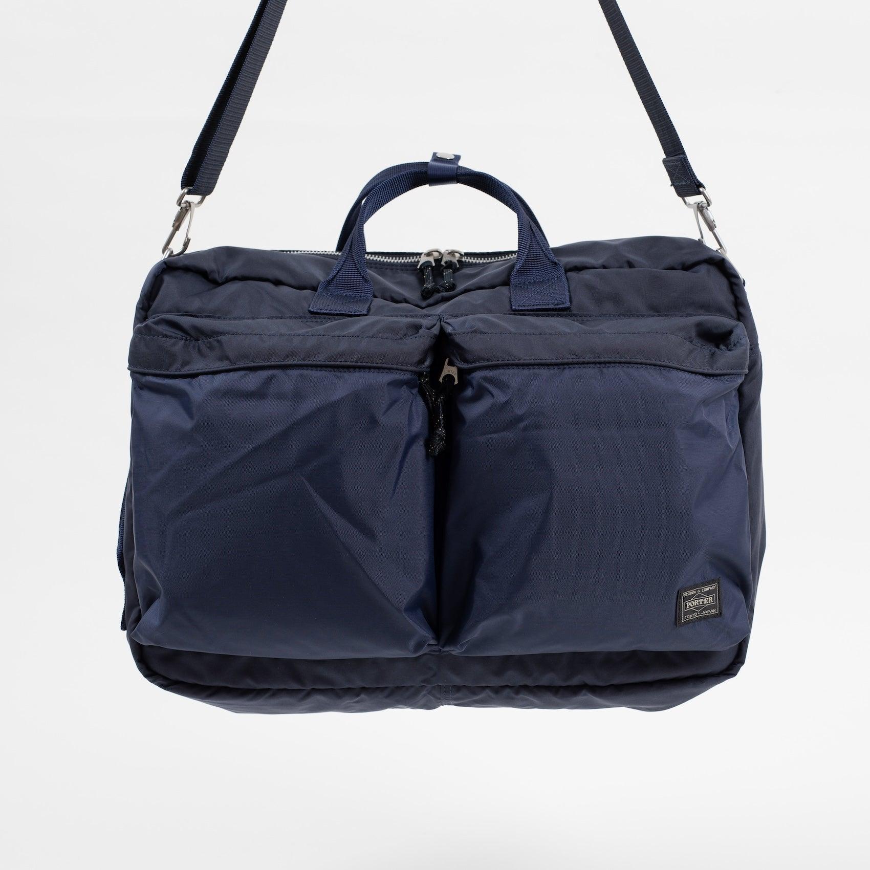 PO-FORCE-3WAY-BRIEFCASE-NAV - Porter-Yoshida & Co - FORCE 3WAY BRIEFCASE - Navy - Image 14