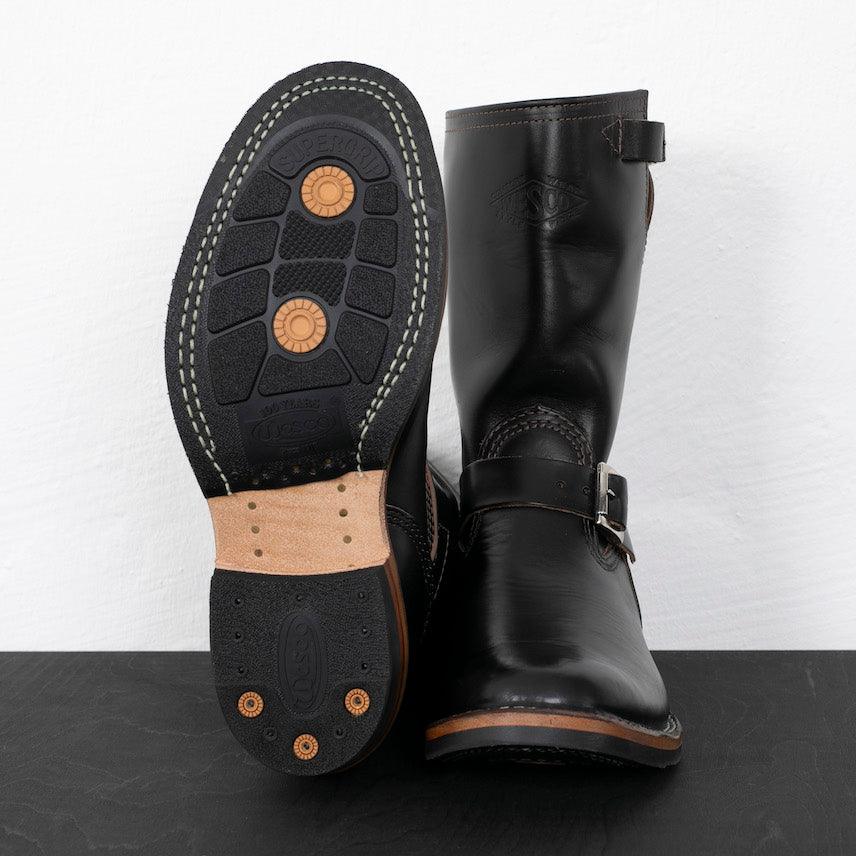 WE-7600BKH-BLK - WESCO "Mister Lou" Engineer Horsehide E width - Black - Image 2