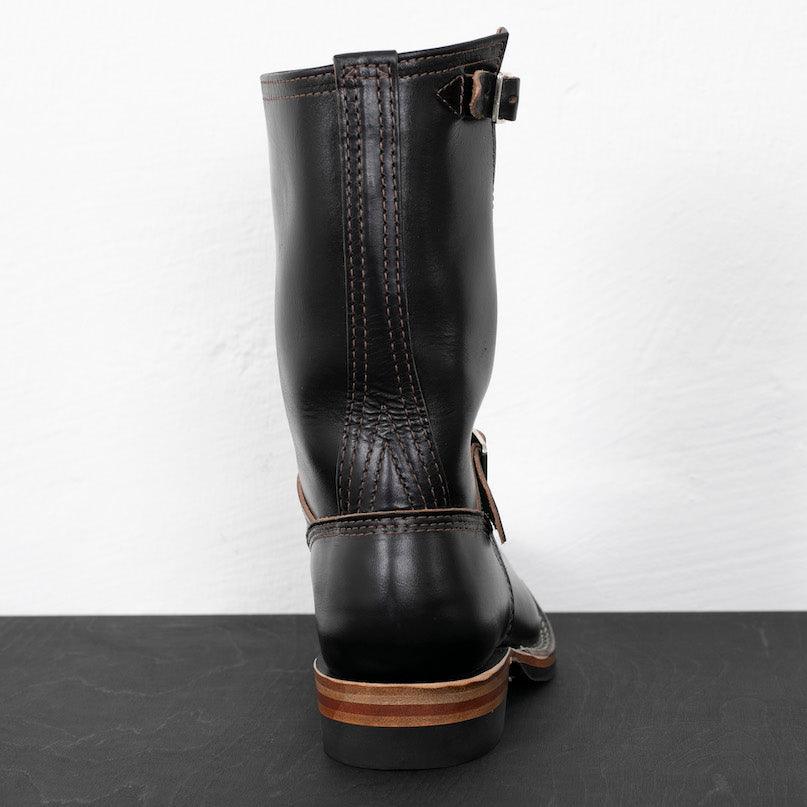 WE-7600BKH-BLK - WESCO "Mister Lou" Engineer Horsehide E width - Black - Image 5