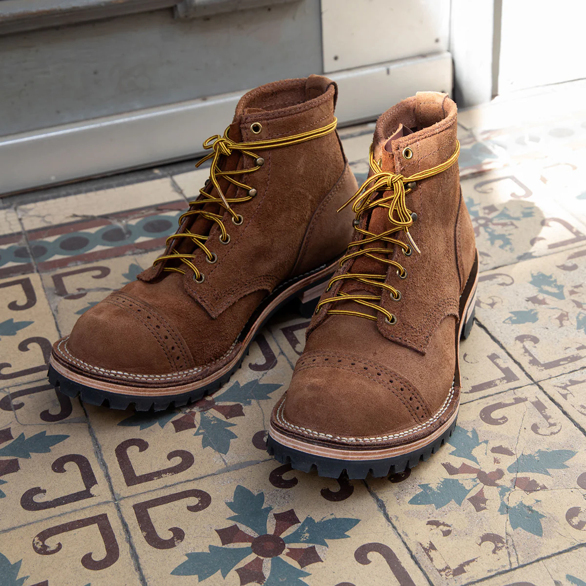 WE-BR907P100TC-BRN - Wesco Custom Warren Roughout - Brown - Image 3